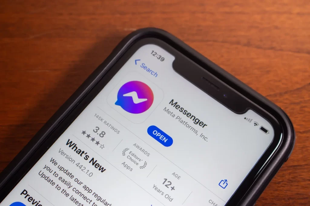 Messenger na telefóne