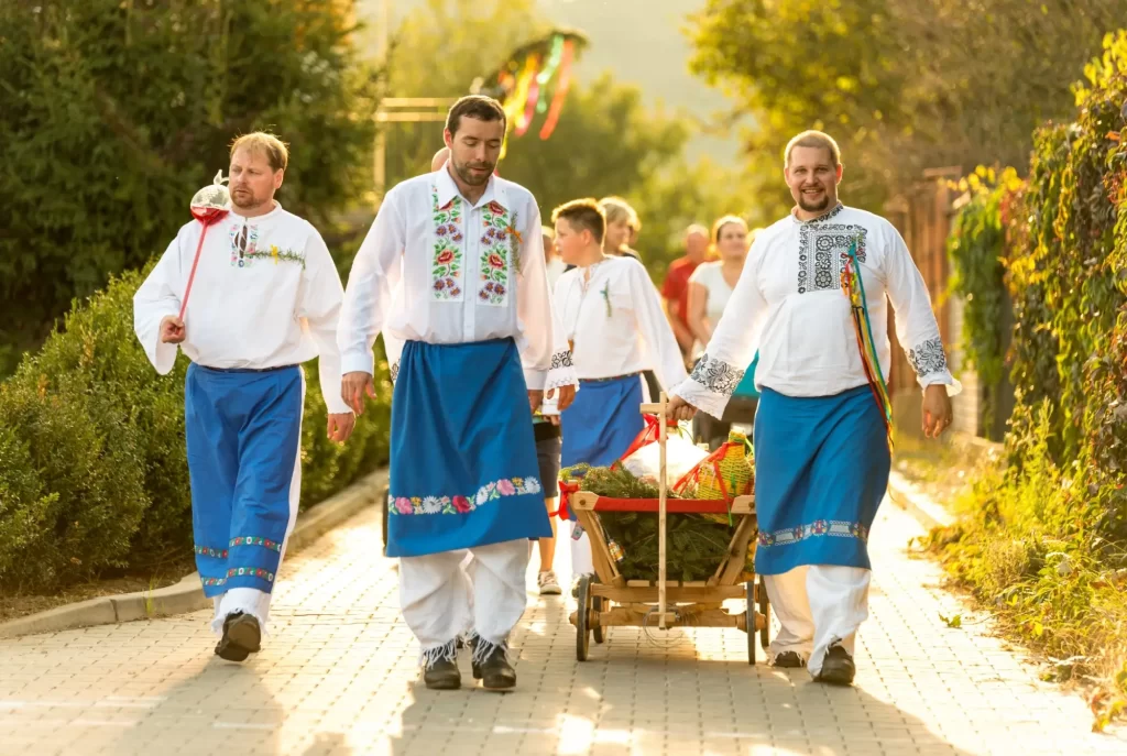 Väčšina tradícií sa pozoruje v južnej Moravii.