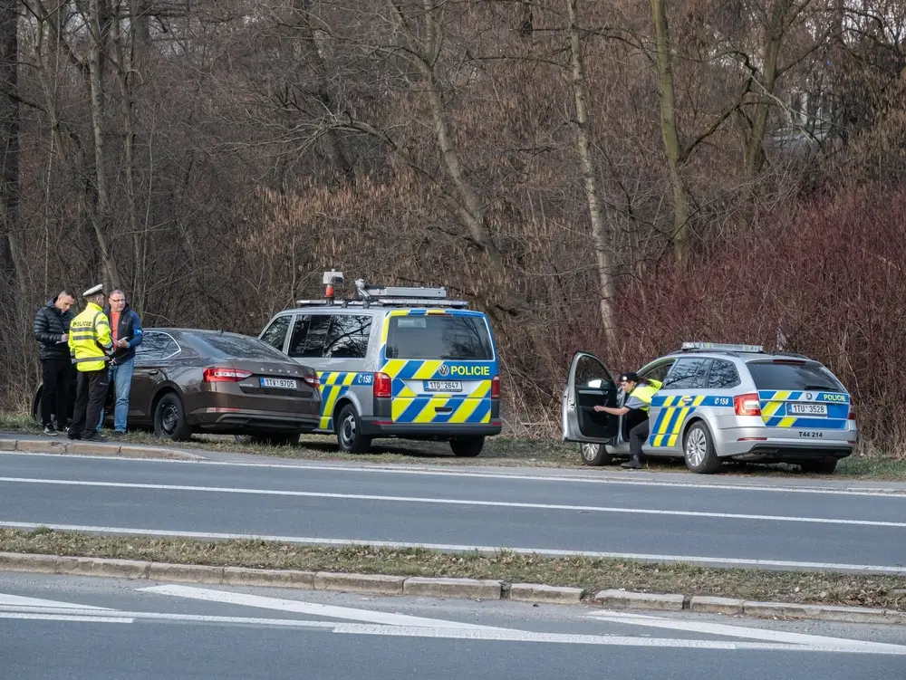 Polícia vozidlo zastavila