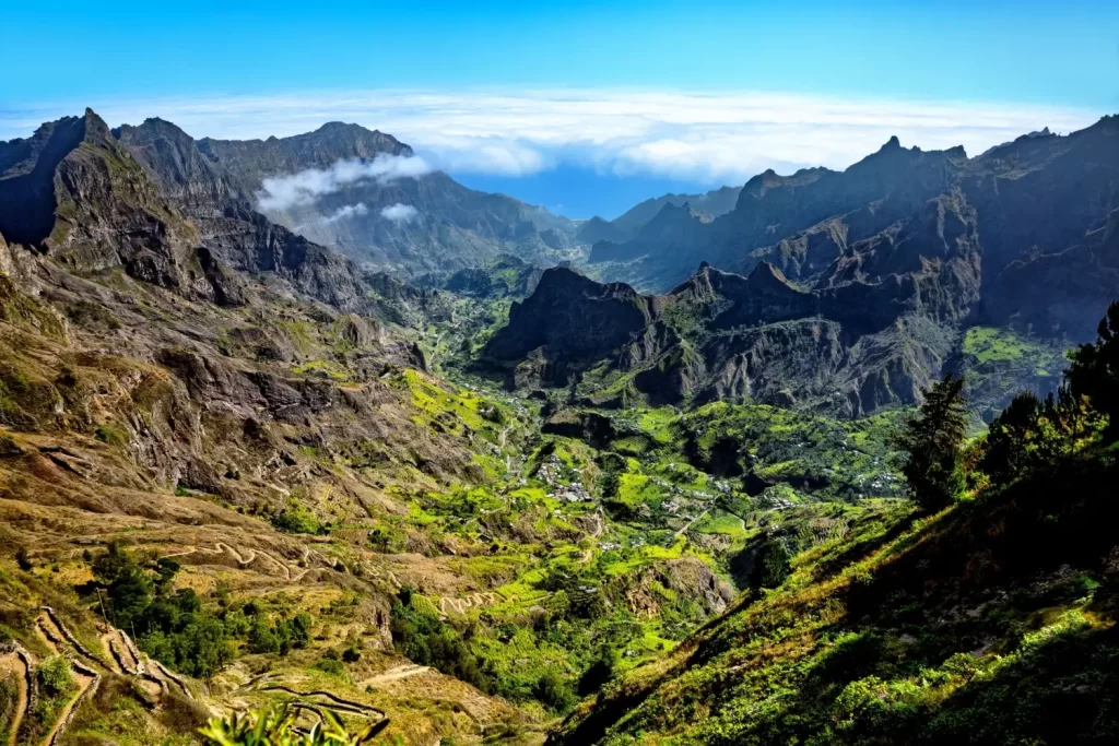 Príroda a hory na ostrovoch Cape Verde